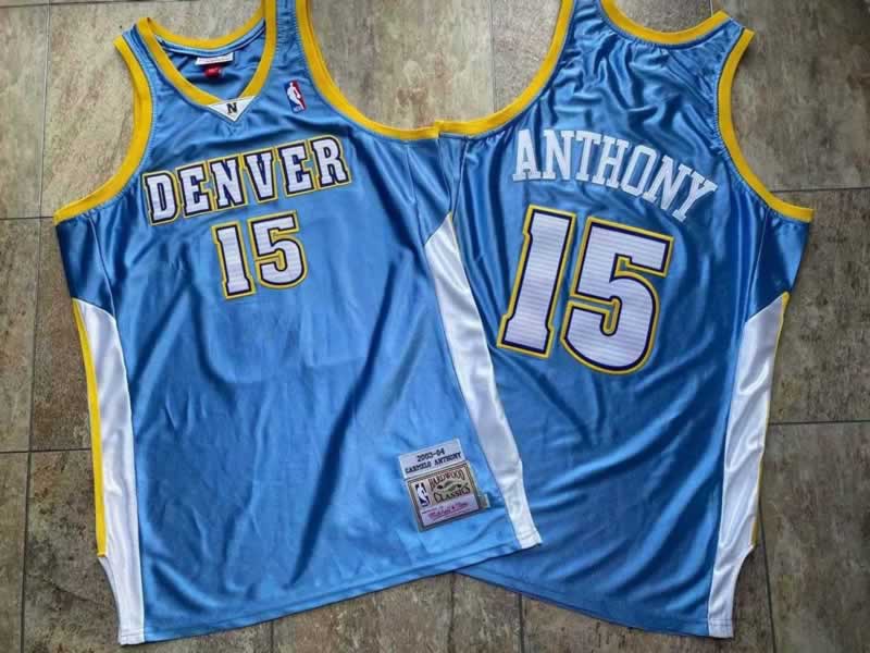 Nuggets 15 Carmelo Anthony Blue 2003 04 Hardwood Classics Jersey Mixiu,We sell and wholesale Nuggets 15 Carmelo Anthony Blue 2003 04 Hardwood Classics Jersey Mixiu on line form chian!